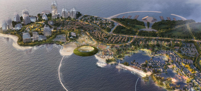 Z6尊龙成功中标中南置地唐山湾风情幼镇项目设计