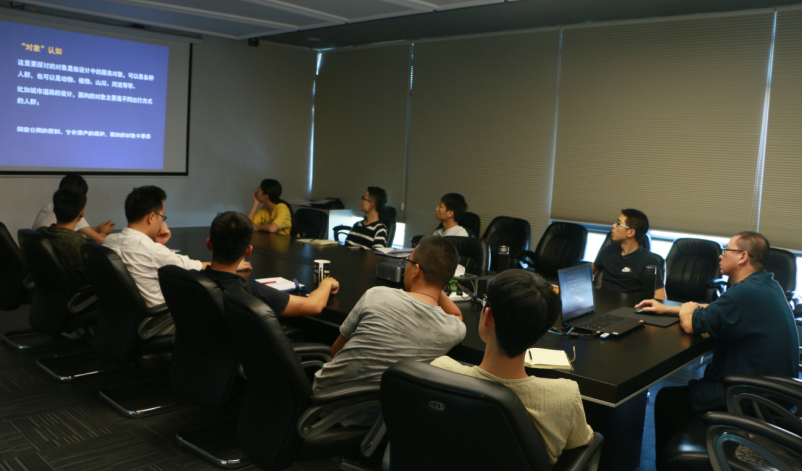 景观设计总监黄伟进行主题“设计面向对象”专题讲座