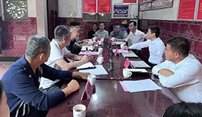 Z6尊龙参与集美区长倪杰调研叶厝社区城中村刷新提升工作